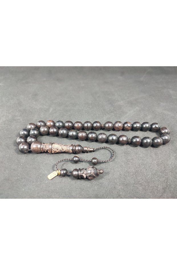 Mustafa Uysal Masterpiece Pen with Fine Workmanship, Large Size, Ebony, Certified 9798