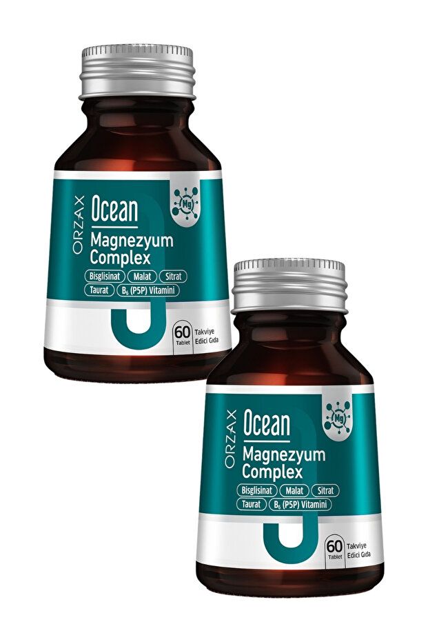 Magnesium Complex 60 Tablets X 2 Pieces - 1