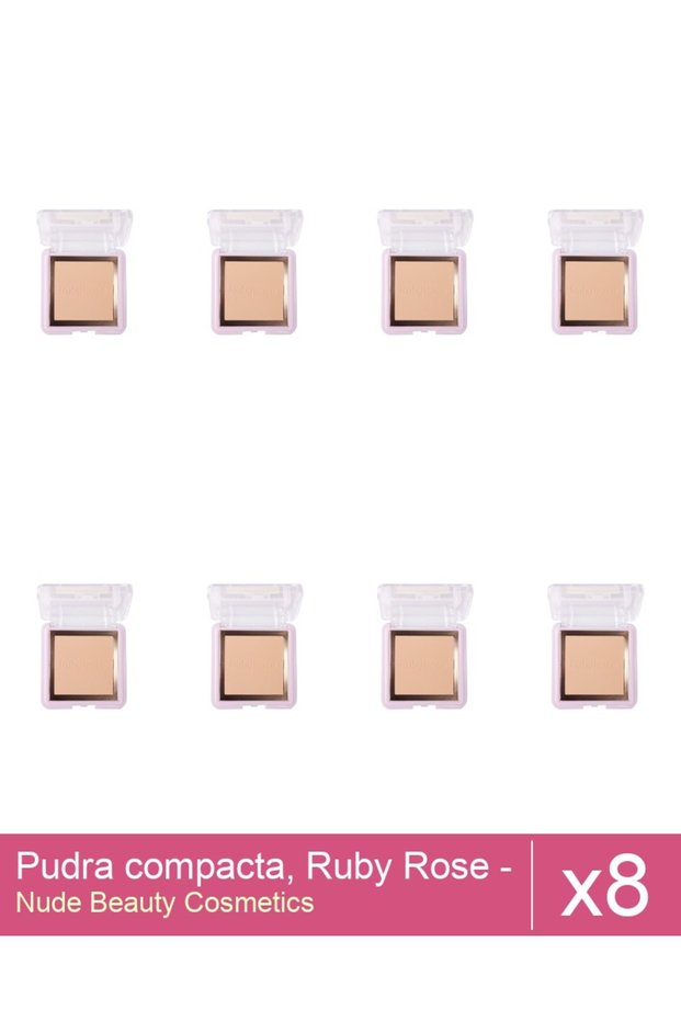 Set 8x Pudra compacta, Ruby Rose - PC20
