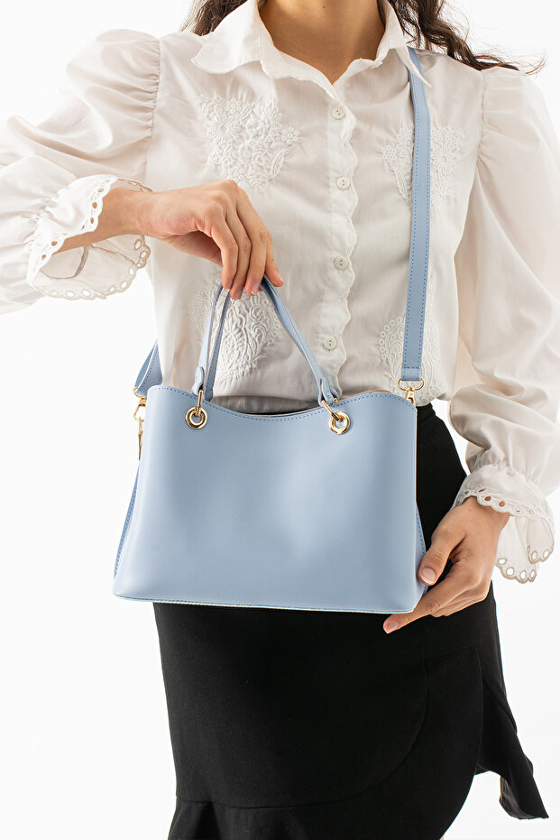 Arthas Model Baby Blue Women's Hand and Shoulder Bag