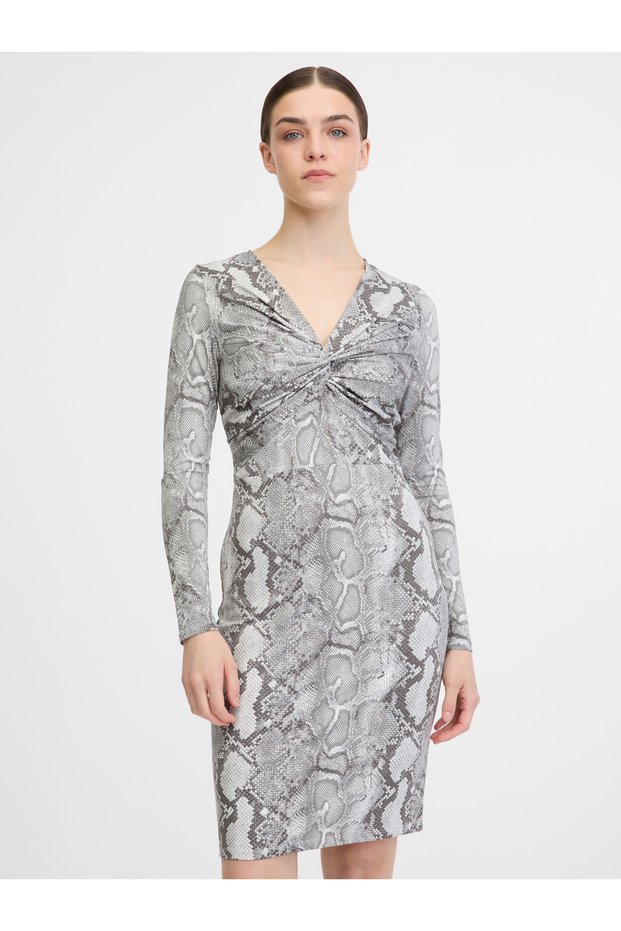 Rochie de damă alb-negru