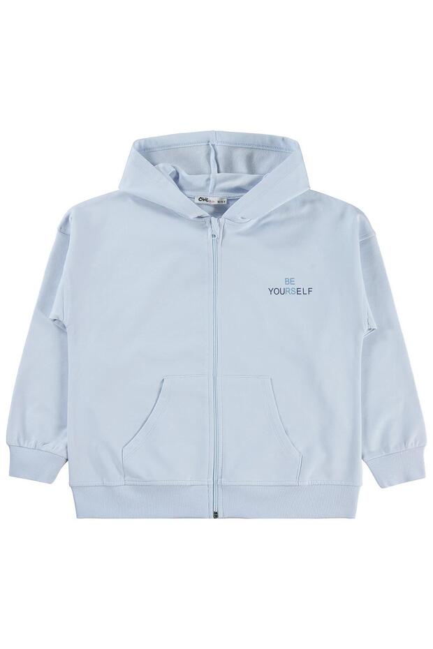 10-13 Years Old Cardigan - Blue
