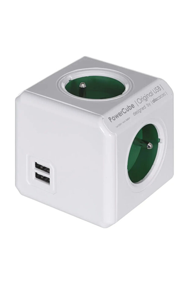 Original 4 prize 2x USB verde - 2