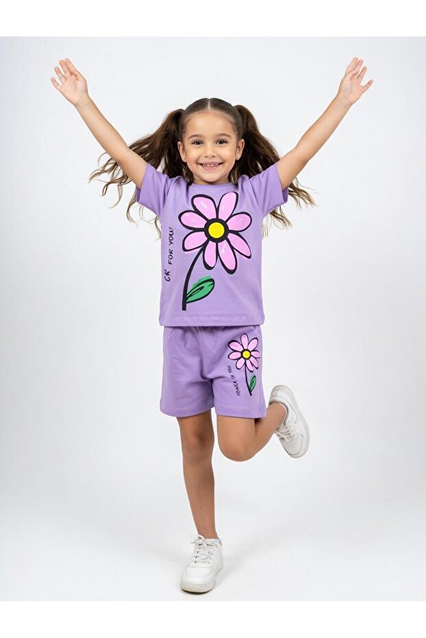 Daisy Printed Girls' Set
