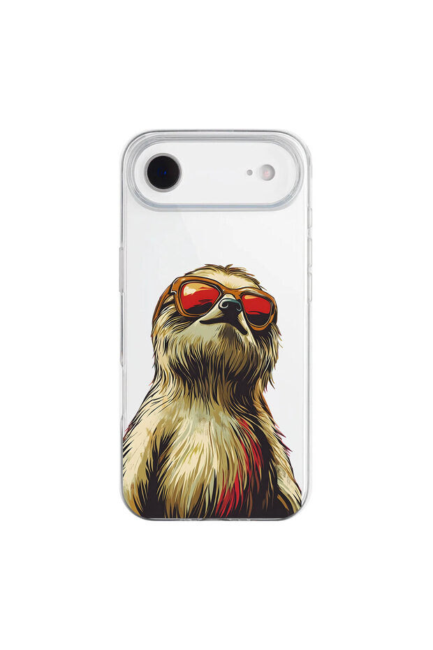 حافظة شفافة متوافقة مع هاتف iPhone 17 Air بتصميم Cool Animal 10