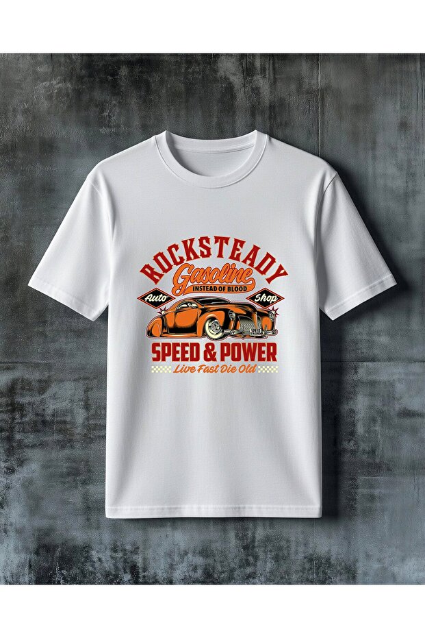 Rocksteady Auto Shop Printed Oversize T-Shirt