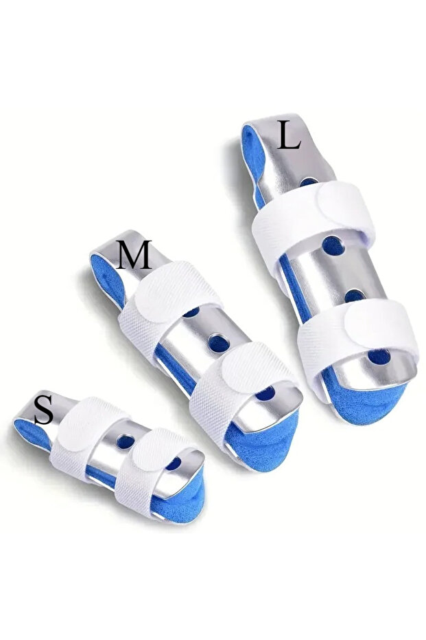 All 3 Size VIOLET Finger Splint 1-3PCS Finger Support Brace Stabilizer for Straightening Knuckle Imm