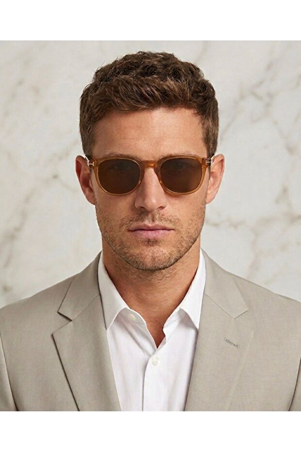 Ray Carter Amber Glow Sunglasses