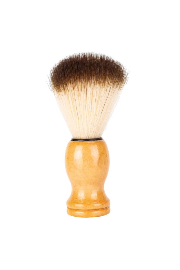 C608-B Natural Badger Hair Men Shaving Brush Barber Salon Men Facial Beard Cleaning Appliance Shave