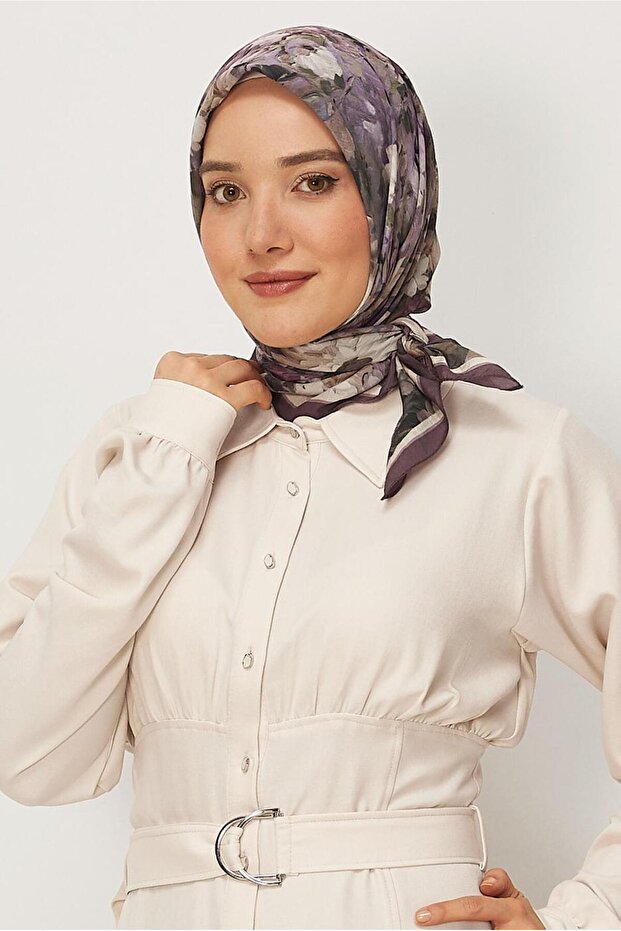 Patterned Scarf 8627 - 1