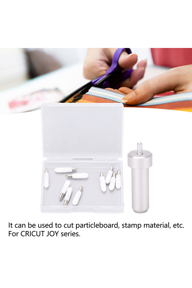 شفرة قطع بديلة 45 ° ملحق عالي الصلابة مع حامل لشفرة القطع CRICUT JOY Cu...