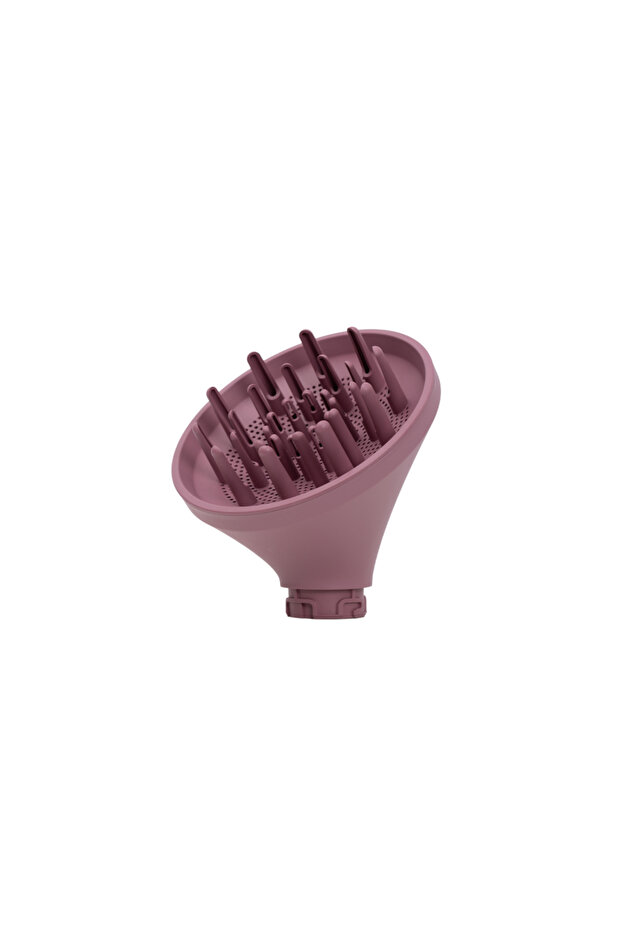 Multi Styler Hair Diffuser Attachment – Anti-Frizz Curl Diffuser for Volume, Natural Waves & Fast Drying (Pink)