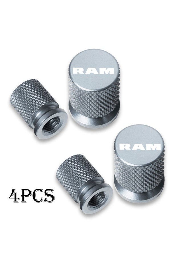 Ram For Dodge Ram 1500 2500 3500 Accessories Car Styling Car Wheel Tire Valve Caps Tyre Stem Covers
