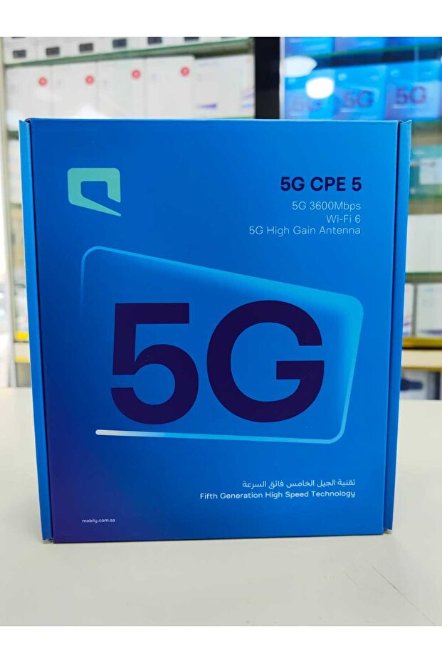جهاز توجيه CPE-5 موديل H155-383 (يعمل فقط بشريحة موبايل)