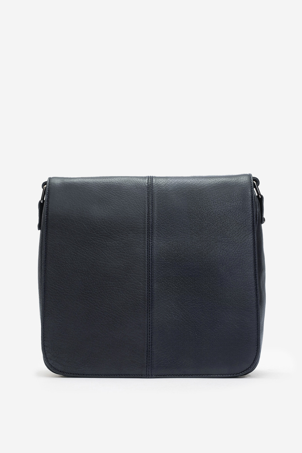 Liora Women's Messenger Bag Real Leather Dark Blue