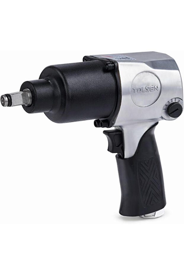 Air Impact Wrench (Industrial), 1/2 Inch Drive, Durable, High Torque, Ergonomic Grip, Air Powered