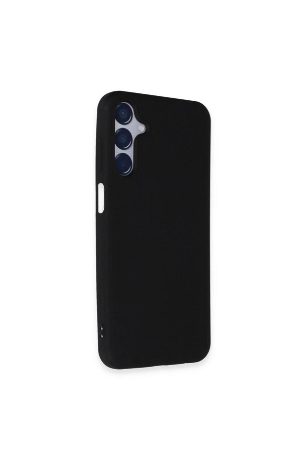 Glb-Stl41414 Samsung Galaxy M15 Case First Silicone - Black