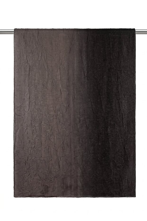 Black Mink Gradient Pattern Shawl - 2