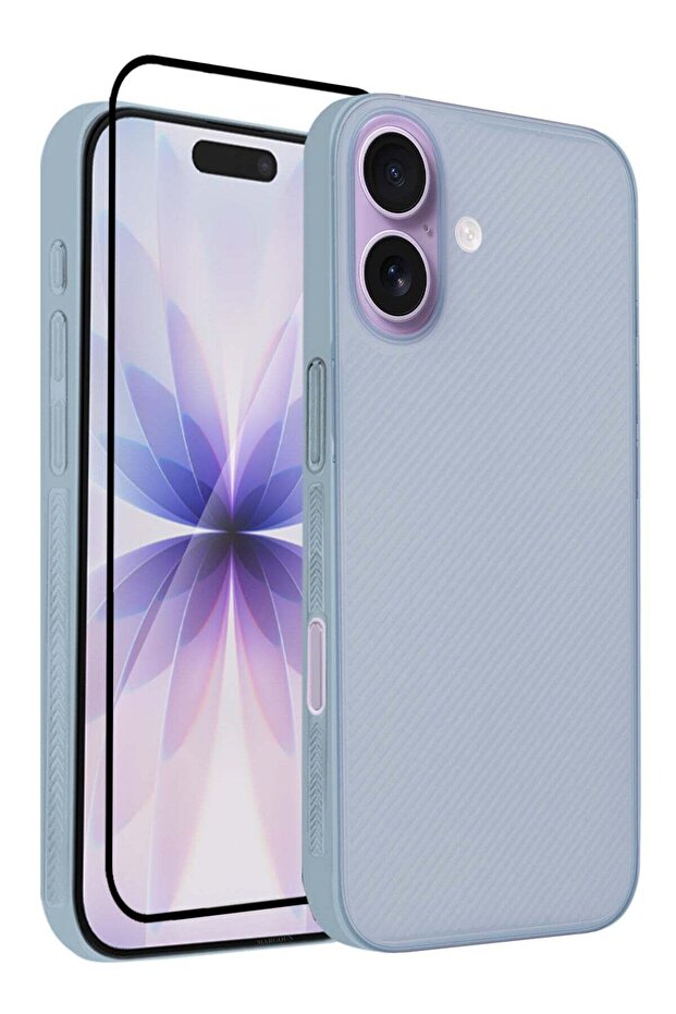 2 Packs Case Cover for iPhone 17 - Sturdy Durable Ultra-Thin Air Skin Line Transparent Back Cover