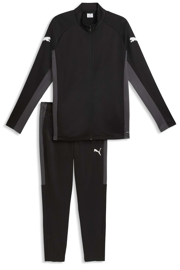 660576 Individuallıga Tracksuit Men's Casual Tracksuit Set Black