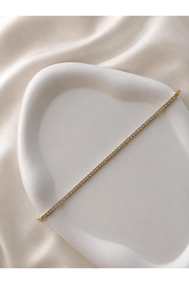 Thin Waterway High Quality Gold Bracelet
