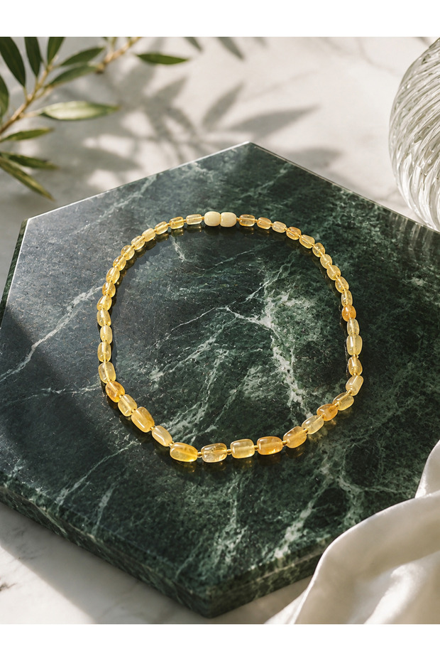 Original Drop Amber Baby Necklace