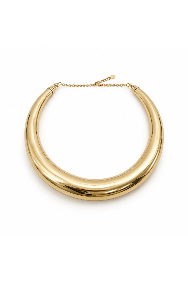Special Design Gold Clara Ring Necklace