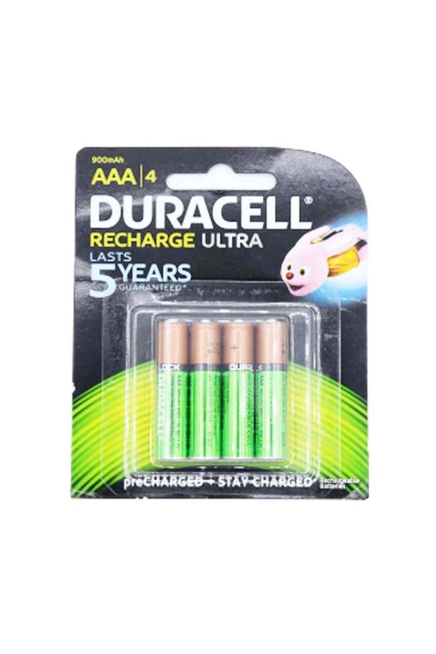 Rechargeable AAA Batteries 4 Pack 900mAh