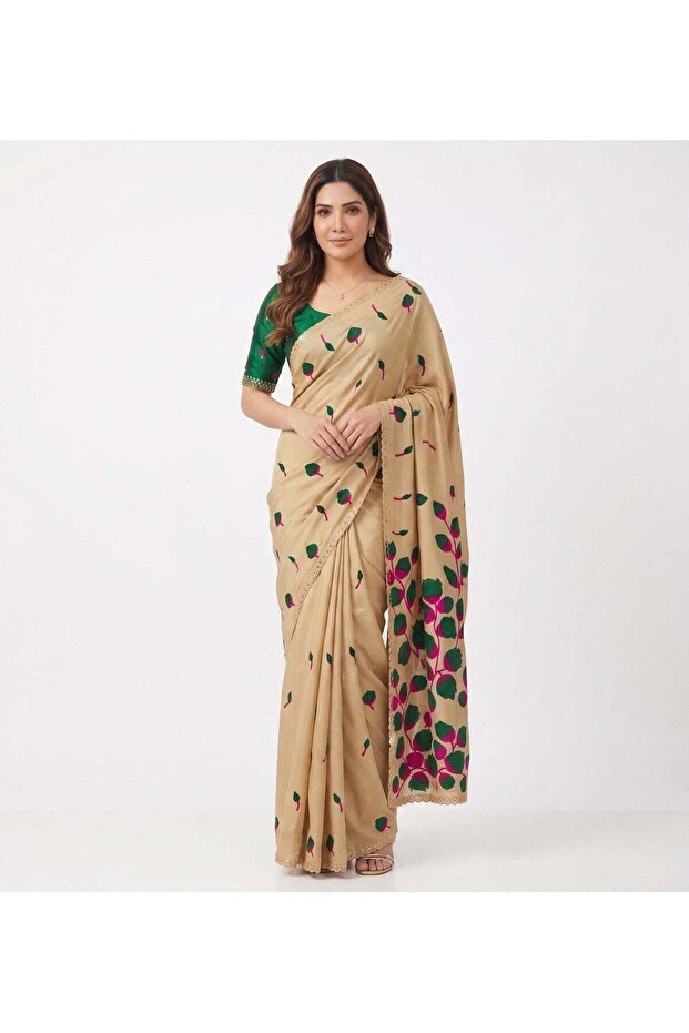 Nool Phulwari Designer Saree with Unstitched Blouse Material