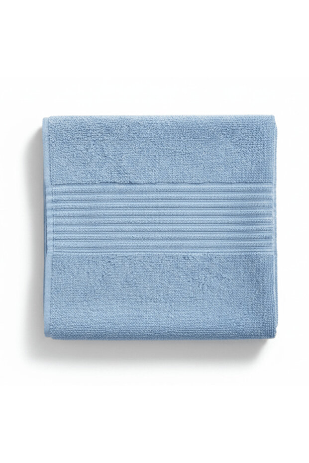Classic Cotton Face Towel – Blue (50 x 100 cm)