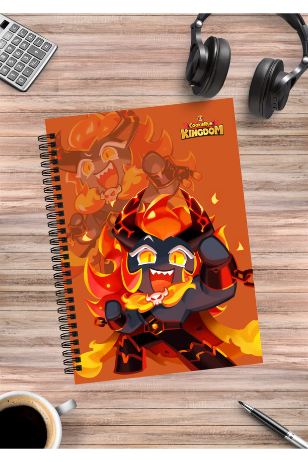 Cookie Run Kingdom Spiral Notebook A5 (50 Sheets)