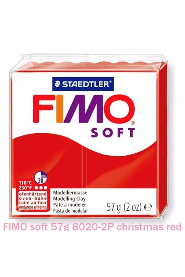 Pastă de modelaj Soft 57g-Rosu