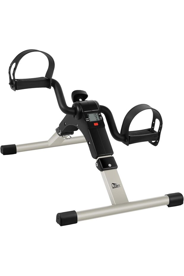 Folding Pedal Exerciser Mini Exercise Bikes Arm and Leg Exercise Peddler Machine