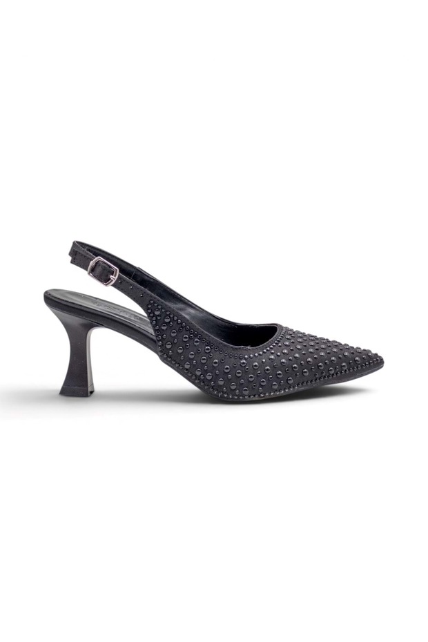 A100 Women's Evening Dress Shoes with Pearl Stones