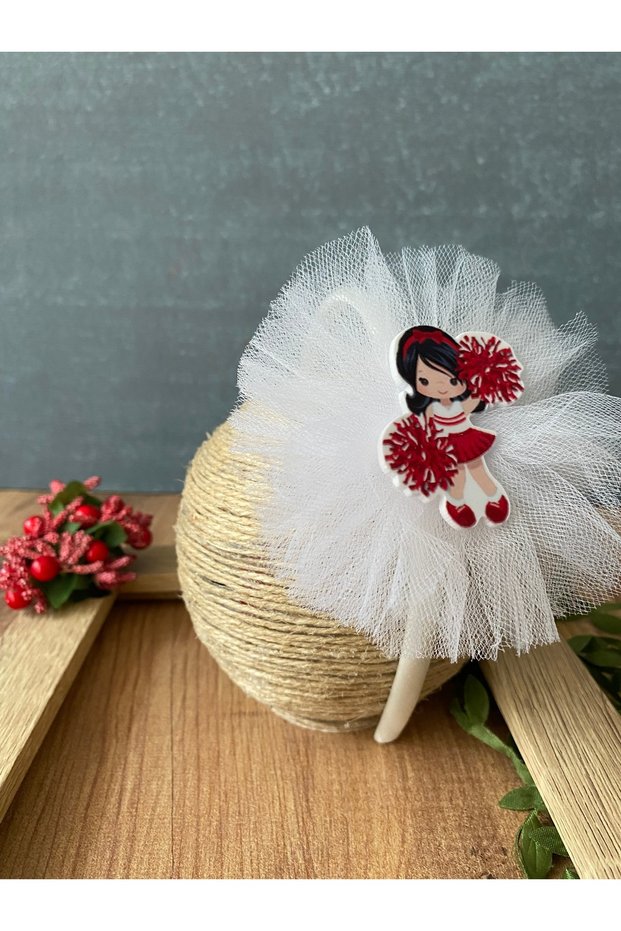 Ponpon Girl Themed Girl's Crown