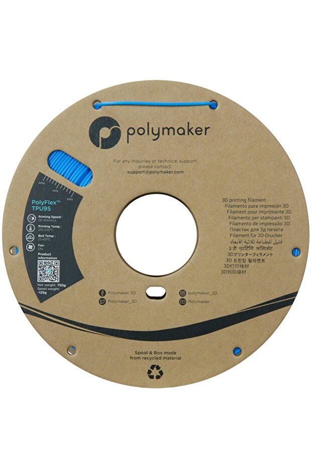 PolyFlex™ TPU95 Blue 750g - 2