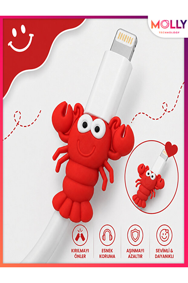 Figured Silicone Cable Protector – Cute Device to Prevent Cable Breakage