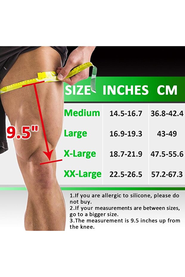 Thigh Compression Sleeves, Hamstring Support Brace - 6
