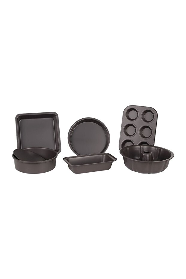Chef’s Delight Baking Set 6Pc Carbon Steel Nonstick Oven Bakeware