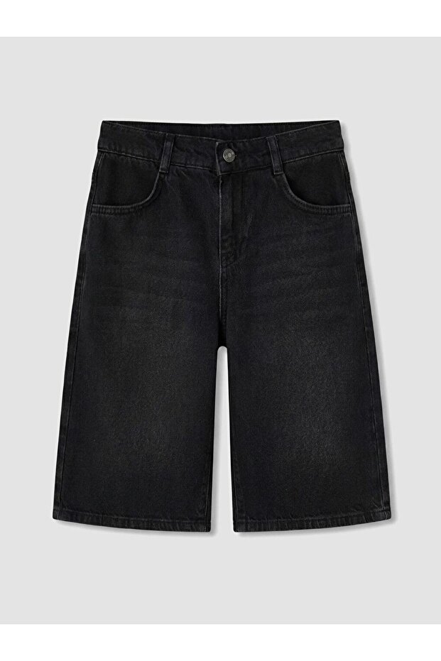 Lcw Kids Wide Leg Boys' Jean Shorts