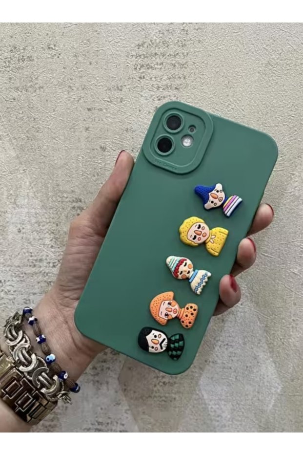 iPhone 11 Compatible Soft Case with 3D Figure