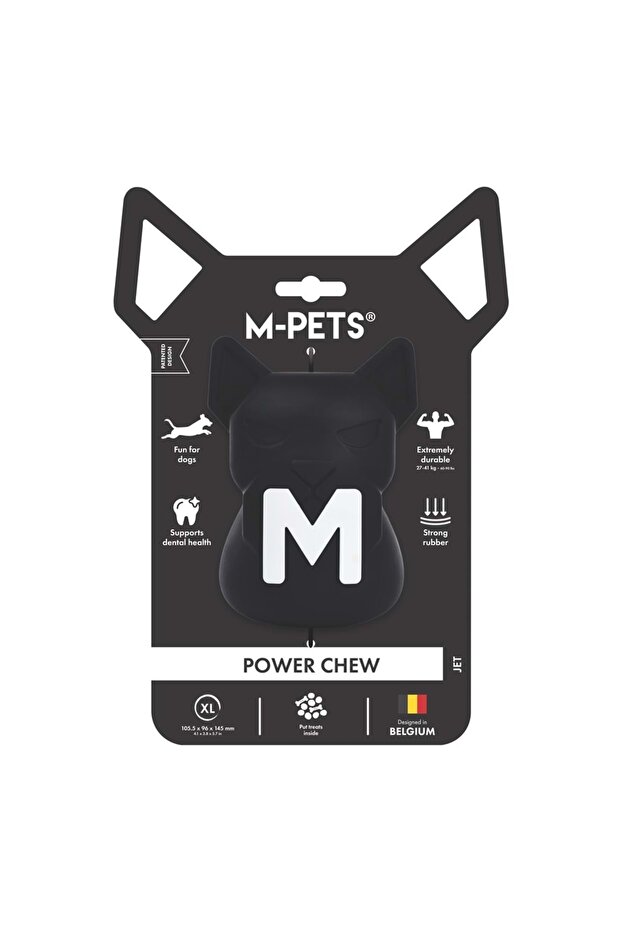 Power Chew Rubber Dog Treat Toy Jet (XL)