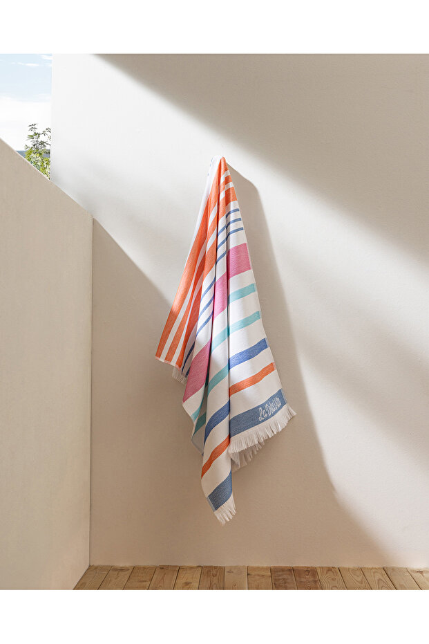 Sasha Cotton Beach Towel - Colorful - 70X150 cm