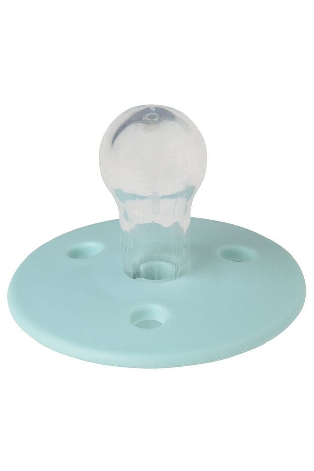 - Round Pacifier Silicone - 6M+ - Cool Mint