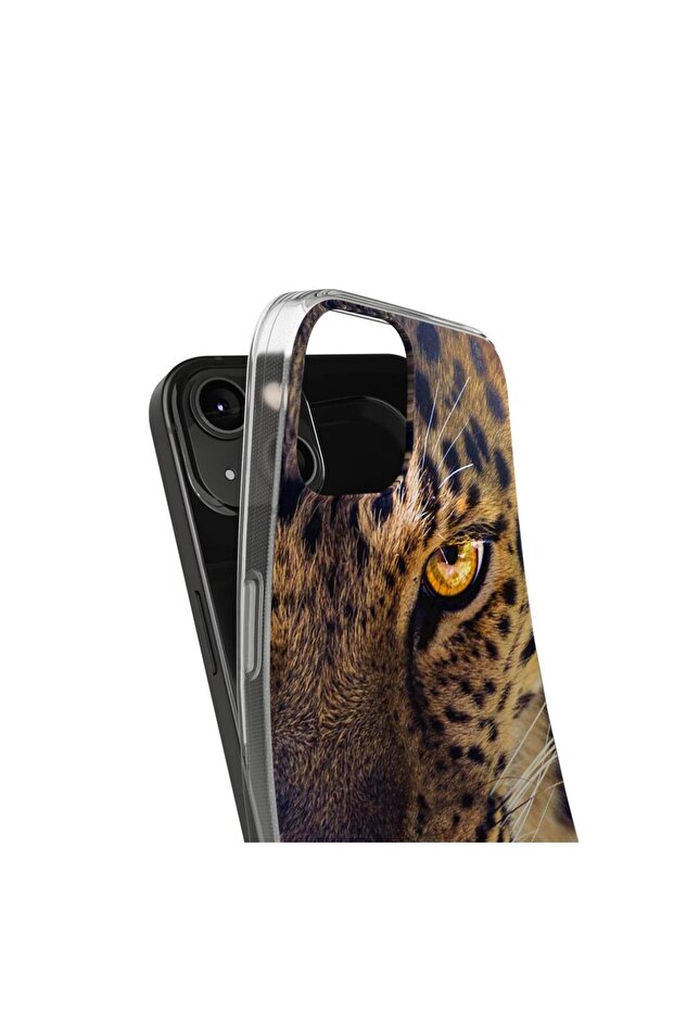 Case compatible with Apple iPhone 13 Silicone Gel Tpu Leopard Pattern - 2