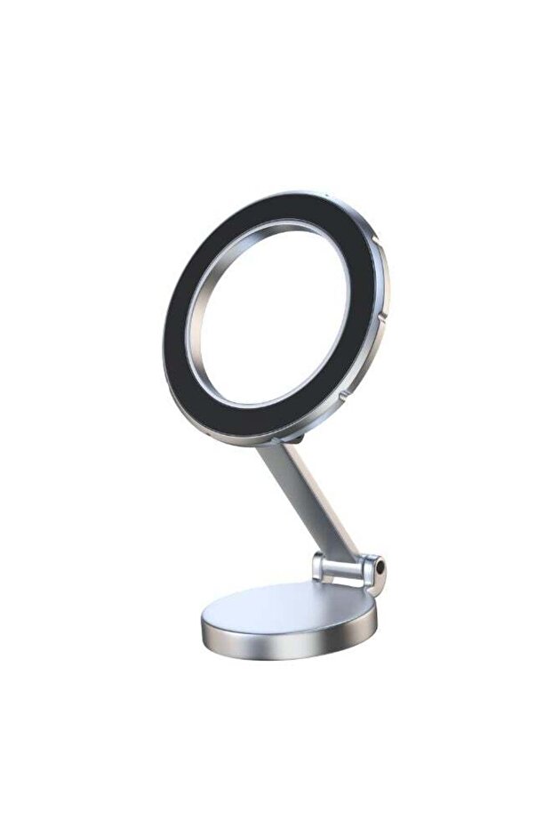ZenGrip Magnetic Car Phone Mount | 1080° Rotation | Secure One-Handed Mount - Silver