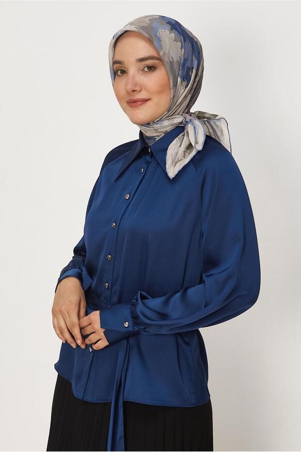 وشاح طبيعي منقوش 8634