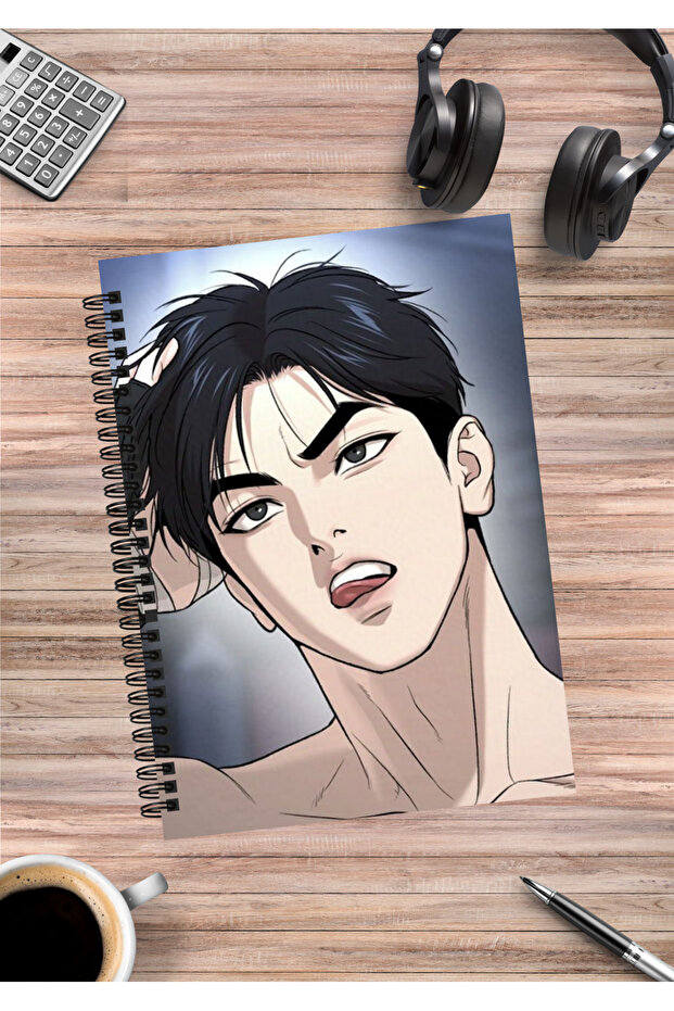 Jinx Jaekyung Dan Bl Anime Spiral Notebook A5 (50 Sheets)