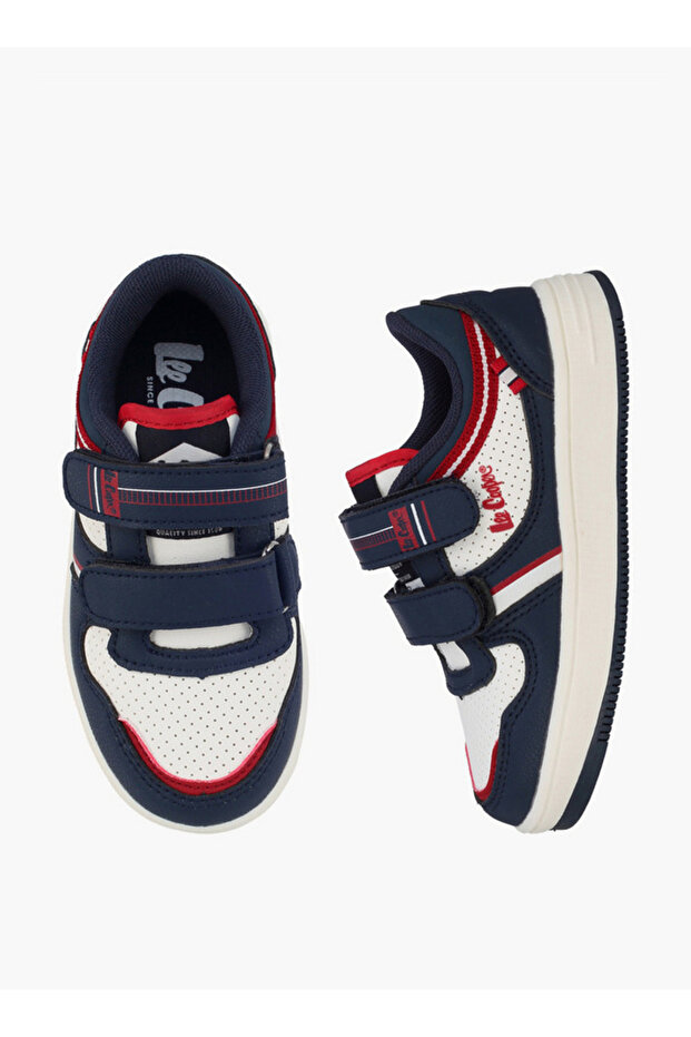 Boys Hook & Loop Ankle Sneakers