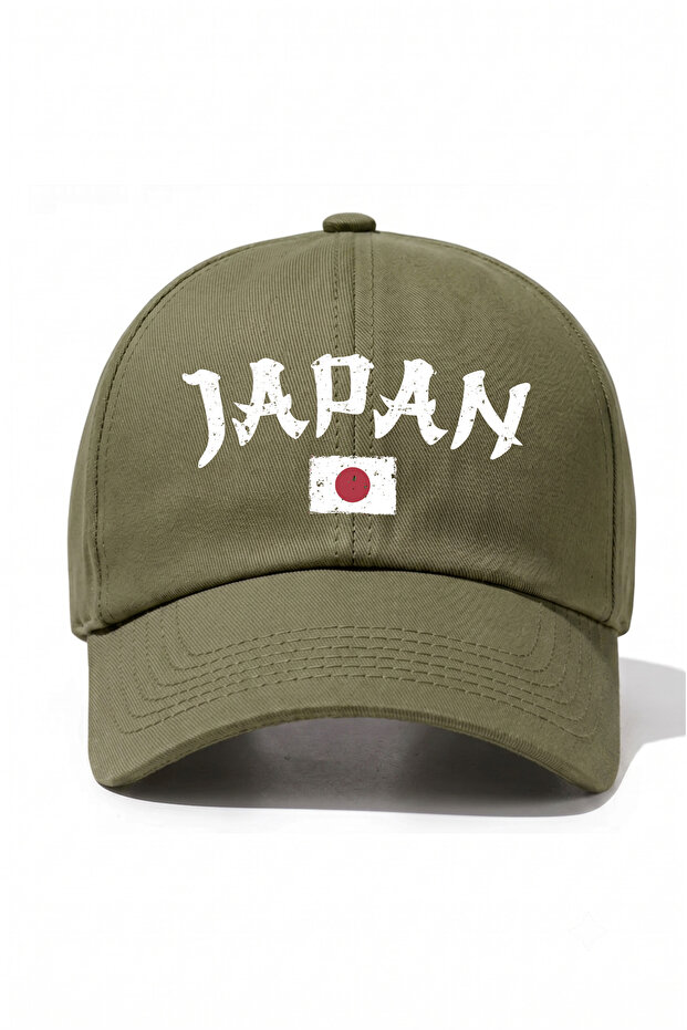 Japan Printed Black Snapback Hat